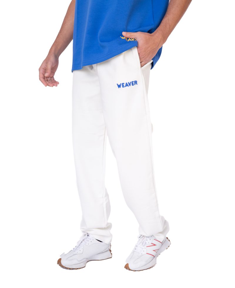 Cotton trousers-Off white