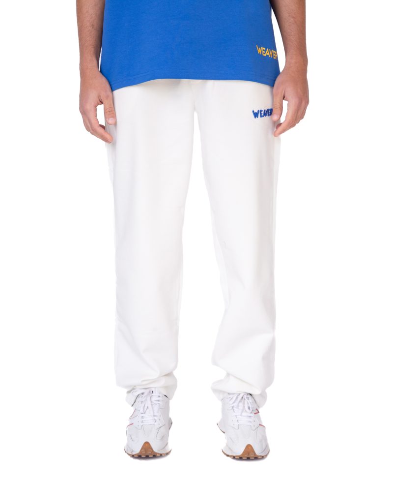 Cotton trousers-Off white