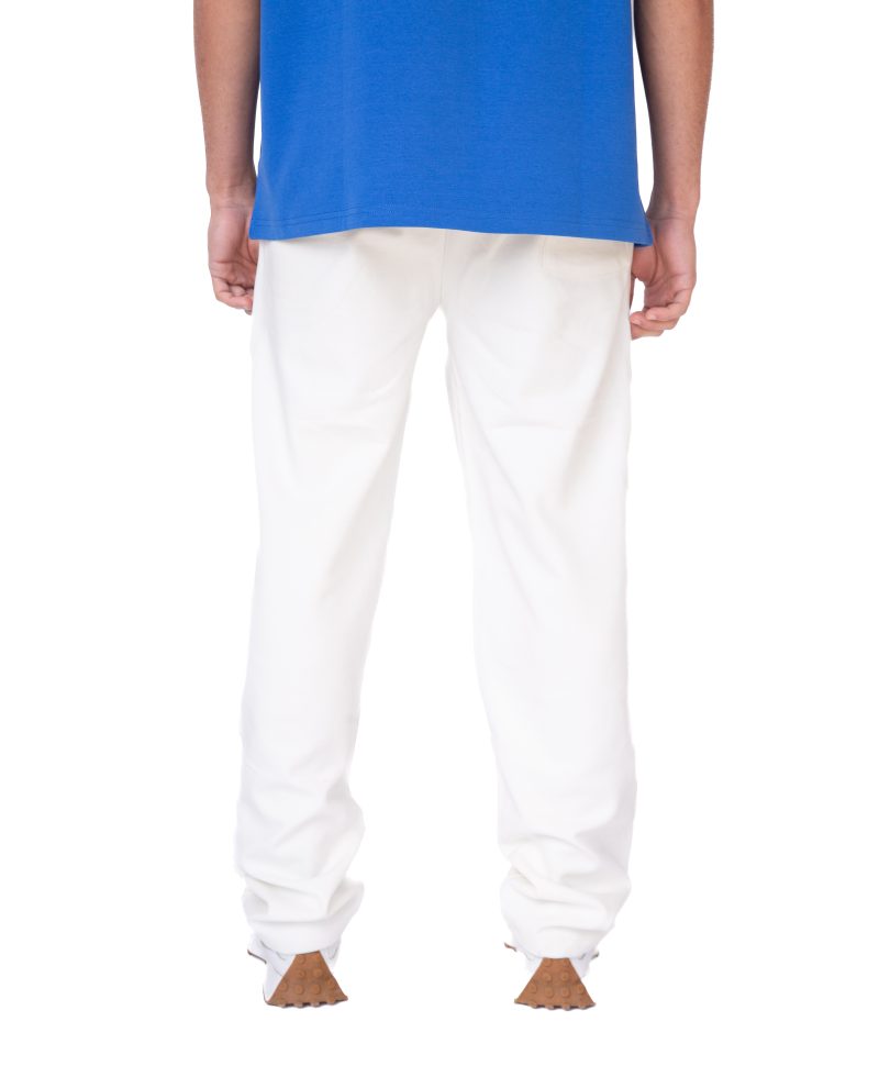 Cotton trousers-Off white