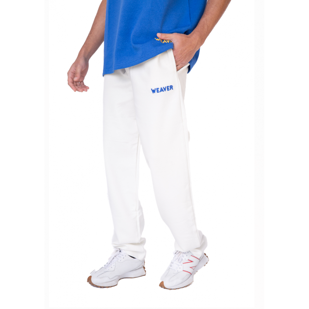 Cotton trousers-Off white