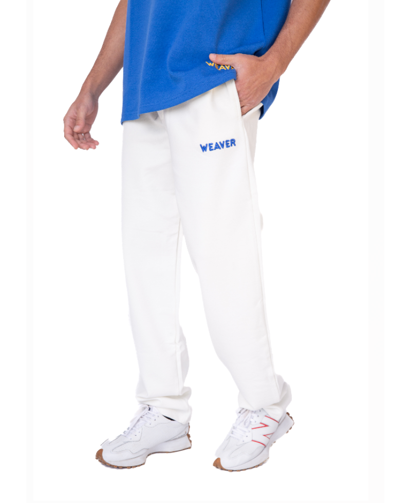 Cotton trousers-Off white