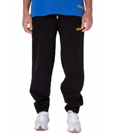 Cotton trousers-Black