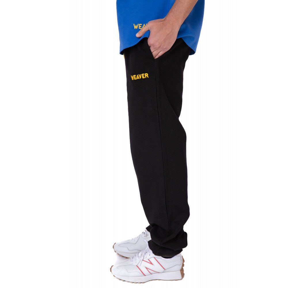 Cotton trousers-Black