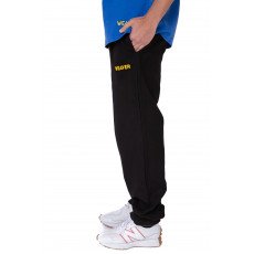 Cotton trousers-Black