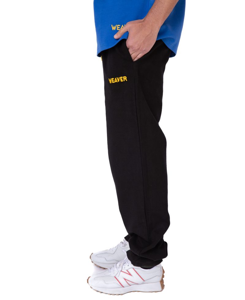 Cotton trousers-Black