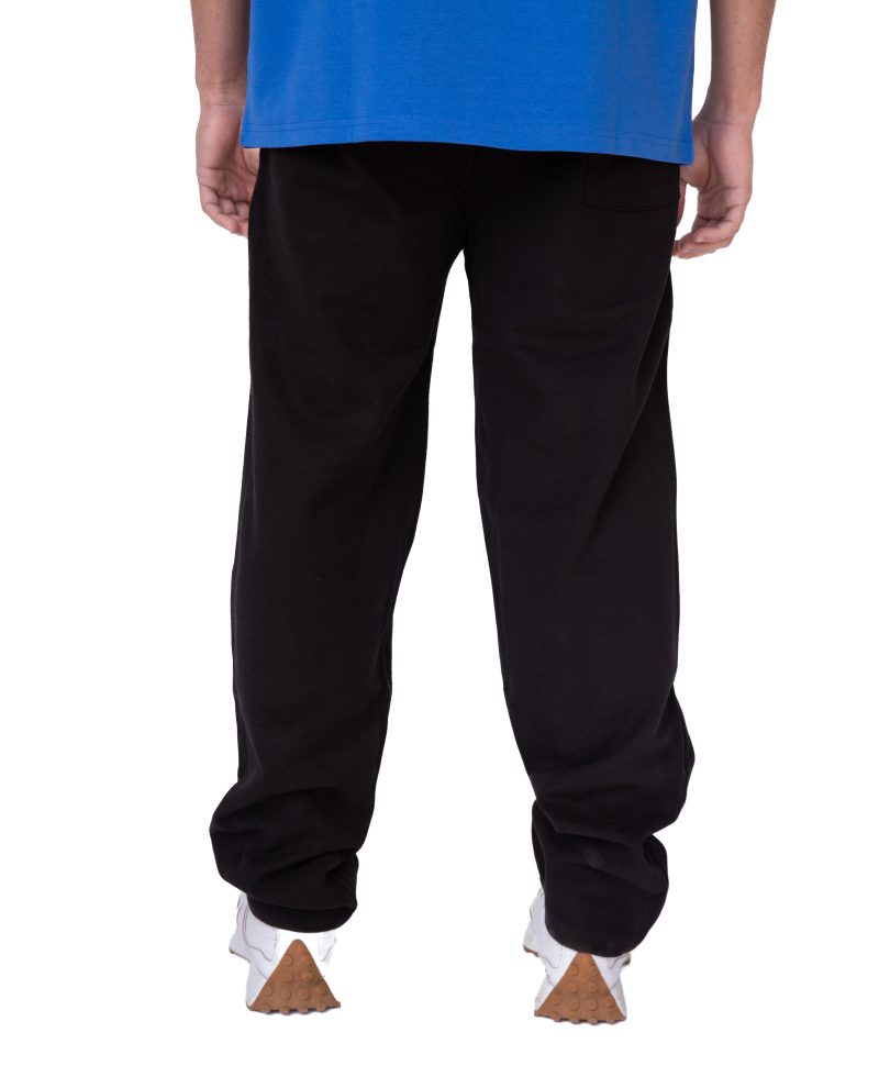 Cotton trousers-Black