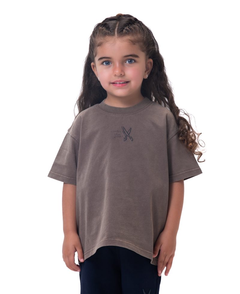 Kids Cartoon washed T-shirt - Brawn