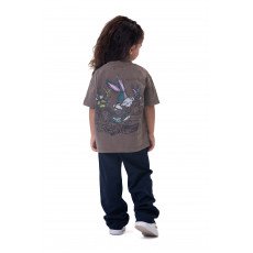 Kids Cartoon washed T-shirt - Brawn