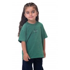 Kids Cartoon washed T-shirt - Green