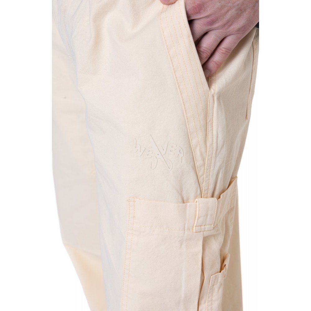 Unisex Cargo trousers - Light yellow_101