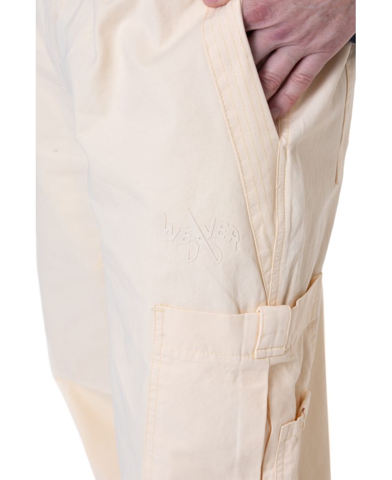 Unisex Cargo trousers - Light yellow_101
