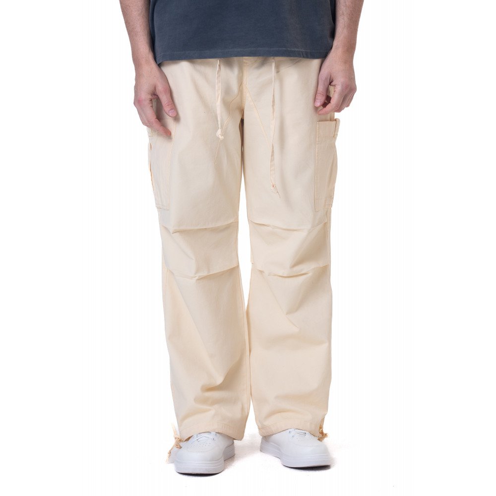 Unisex Cargo trousers - Light yellow_101