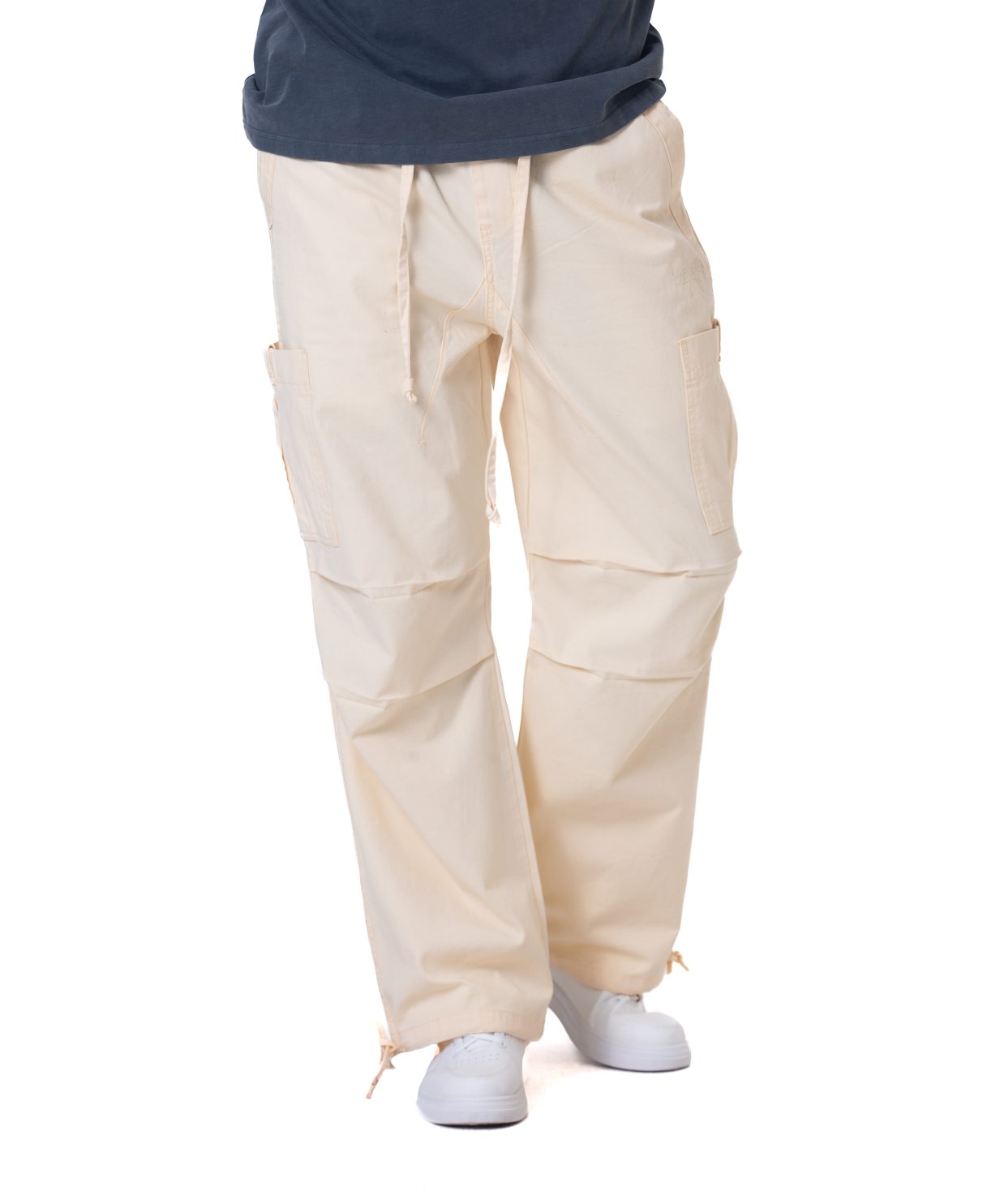 Unisex Cargo trousers - Light yellow_101