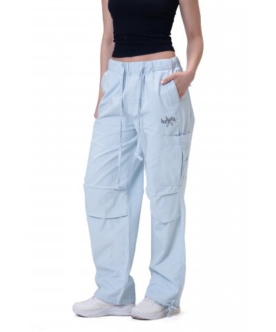 Unisex Cargo trousers - Baby blue
