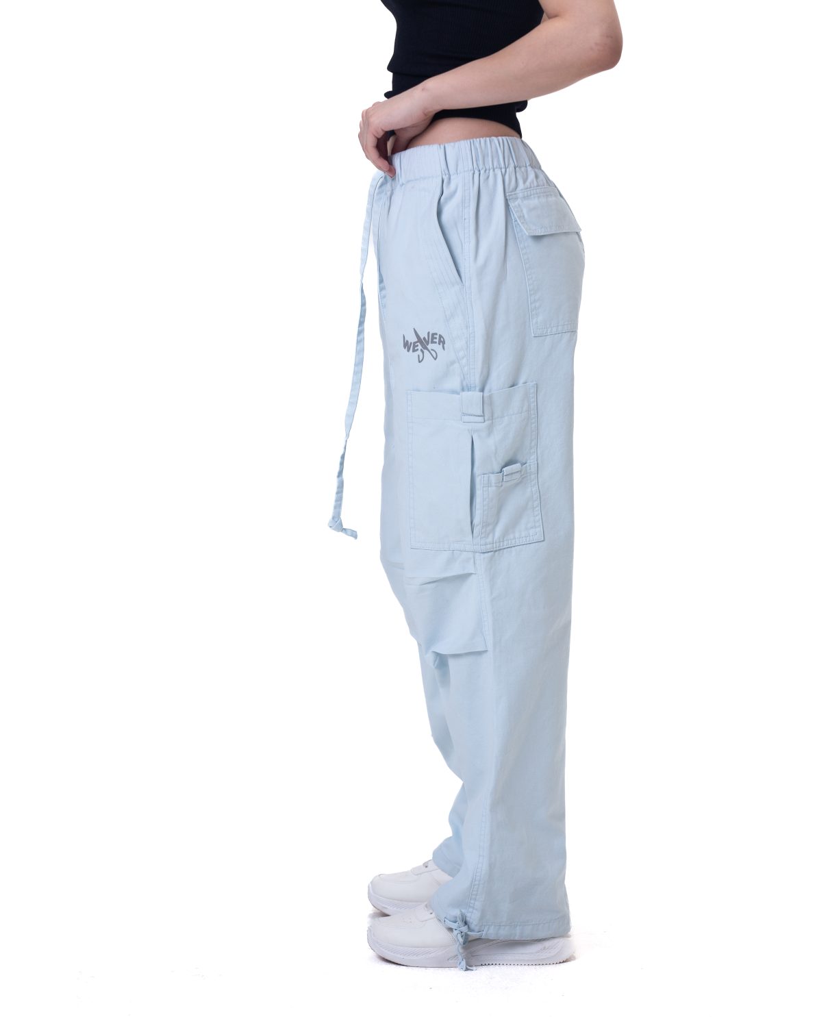 Unisex Cargo trousers - Baby blue