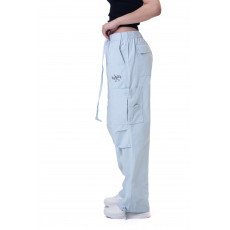 Unisex Cargo trousers - Baby blue