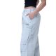 Unisex Cargo trousers - Baby blue