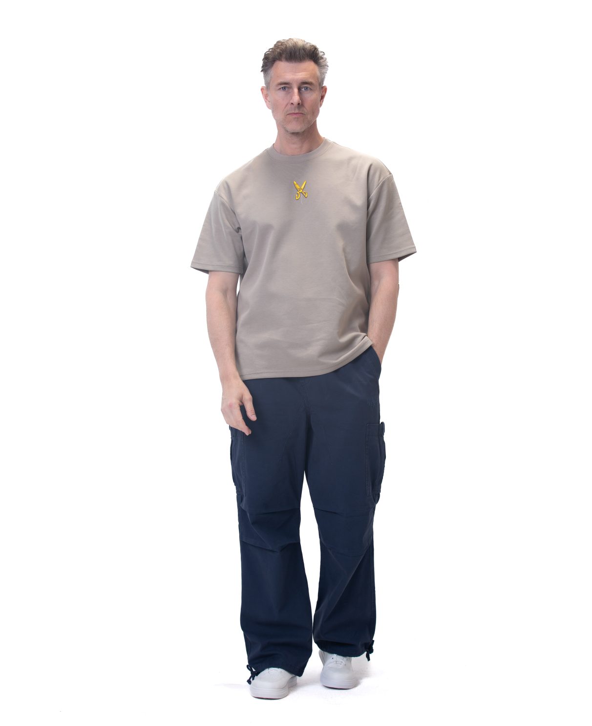 Unisex Cargo trousers - Navy blue