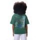 Cartoon washed T-shirt - Green