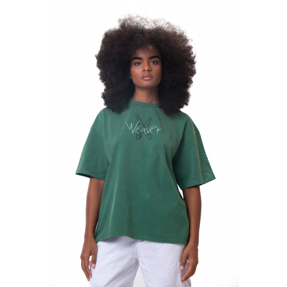 Cartoon washed T-shirt - Green
