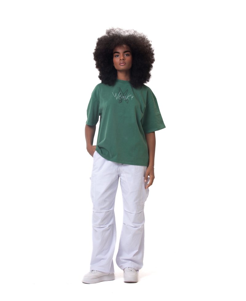Cartoon washed T-shirt - Green