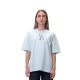 Cartoon washed T-shirt - Baby blue