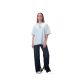 Cartoon washed T-shirt - Baby blue