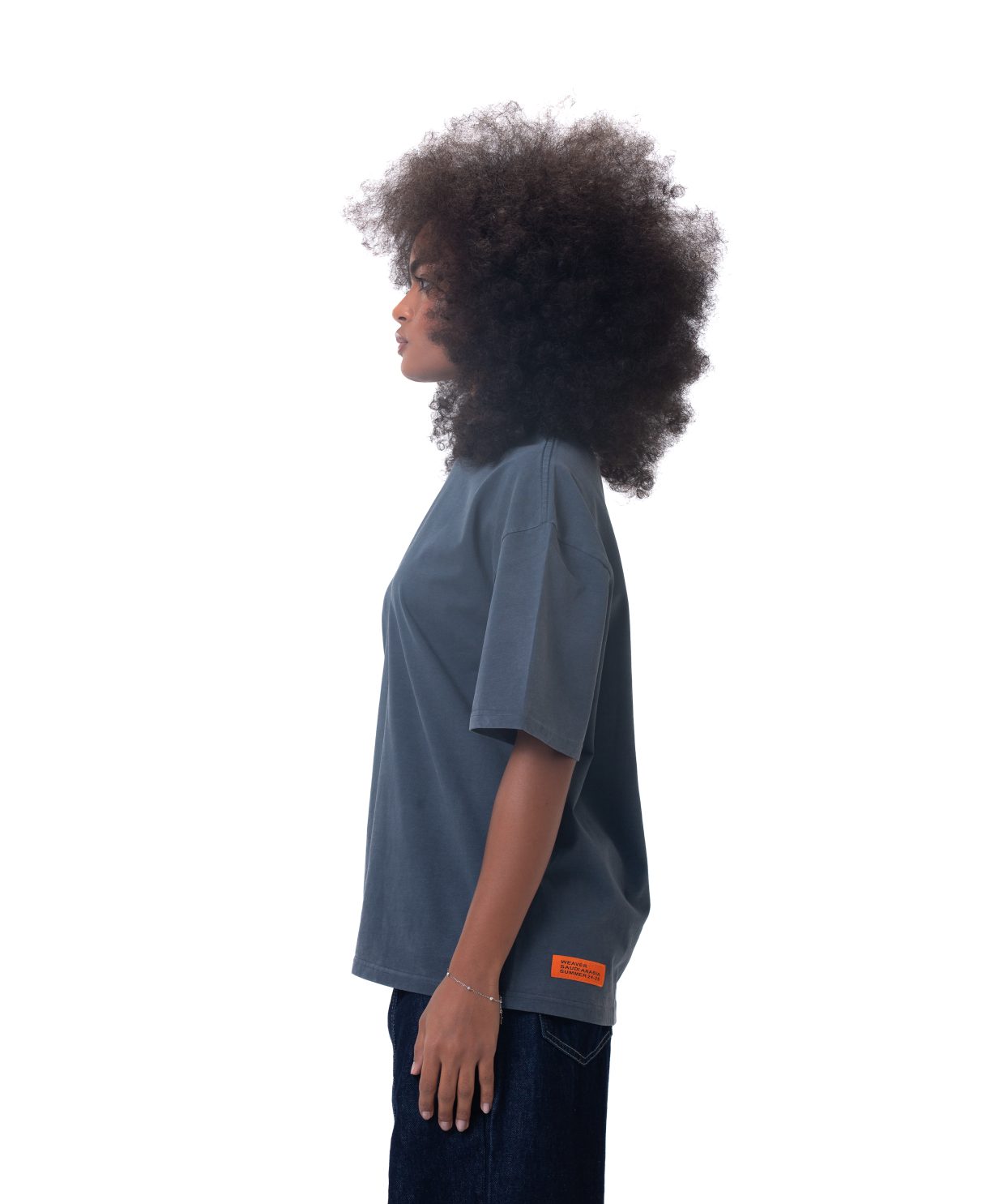 New washed T-shirt-Dark Gray