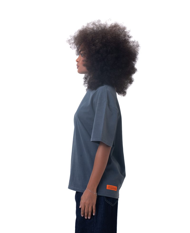 New washed T-shirt-Dark Gray