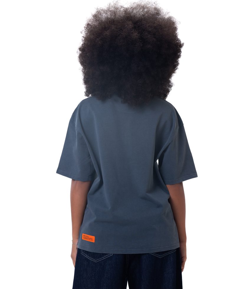 New washed T-shirt-Dark Gray