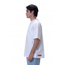 New washed T-shirt- White
