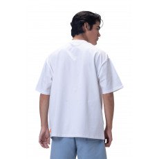 New washed T-shirt- White