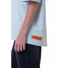 New washed T-shirt-Baby Blue