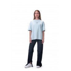 New washed T-shirt-Baby Blue