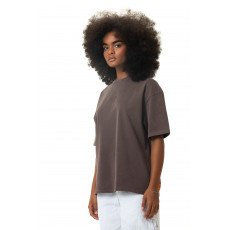 New washed T-shirt-Brawn