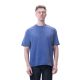 New washed T-shirt-Blue