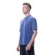 New washed T-shirt-Blue