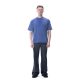 New washed T-shirt-Blue
