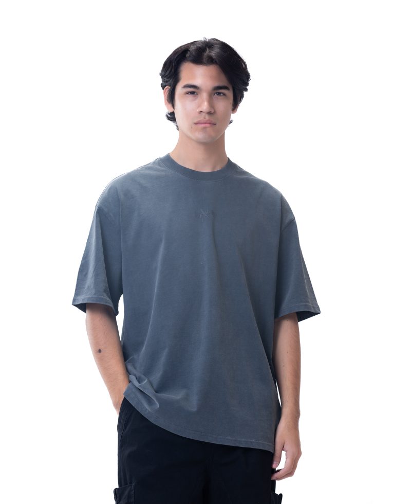 New washed T-shirt-Gray New washed T-shirt-Gray