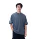 New washed T-shirt-Gray