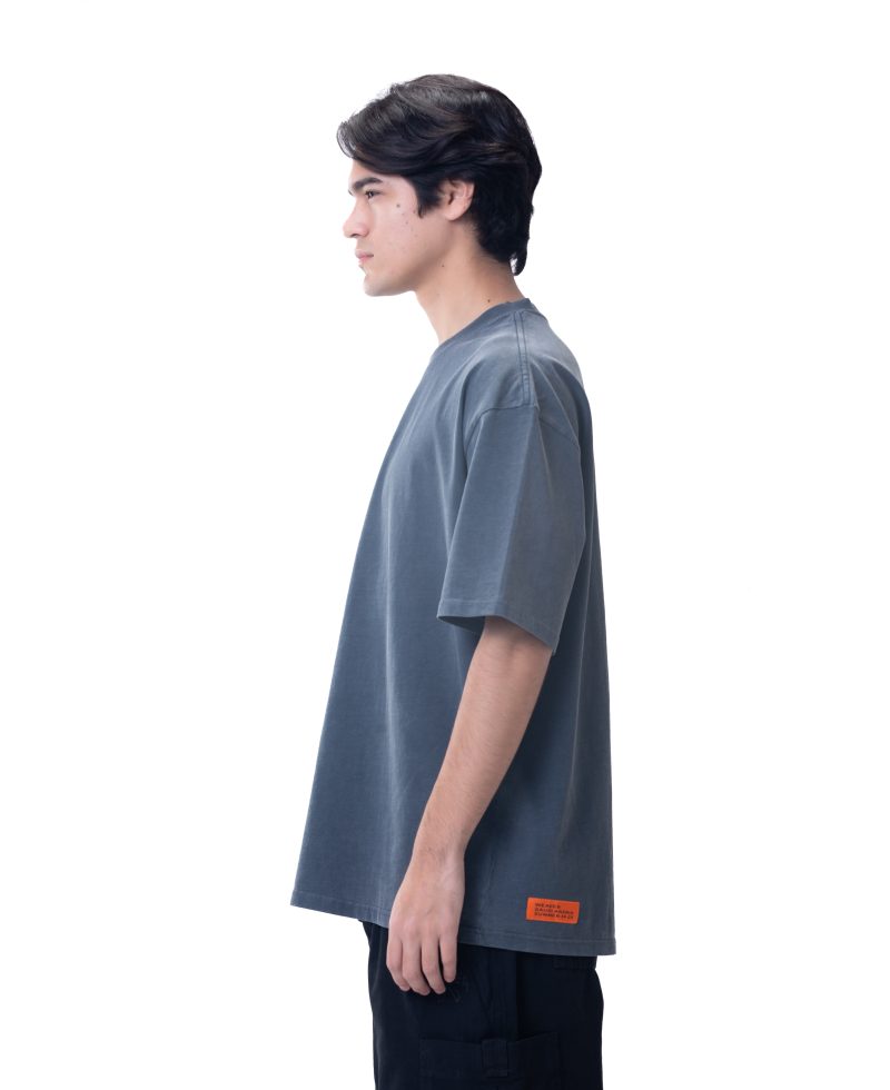 New washed T-shirt-Gray New washed T-shirt-Gray