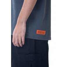 New washed T-shirt-Gray