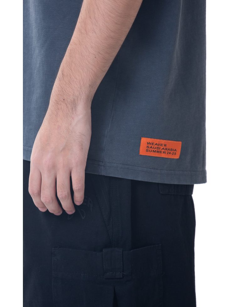 New washed T-shirt-Gray New washed T-shirt-Gray
