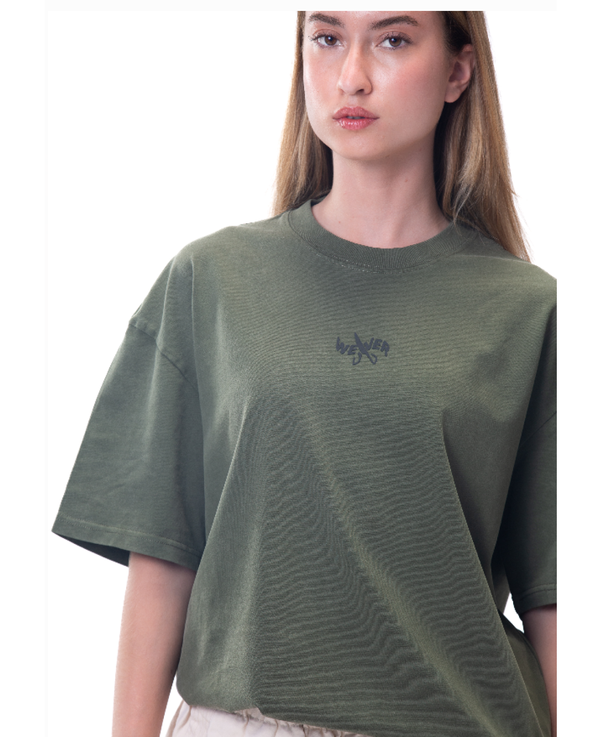 New washed T-shirt-Oily