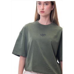 New washed T-shirt-Oily