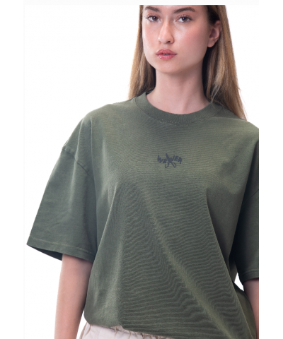 New washed T-shirt-Oily