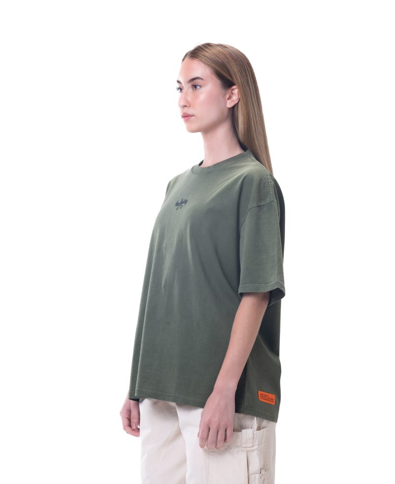 New washed T-shirt-Oily New washed T-shirt-Oily