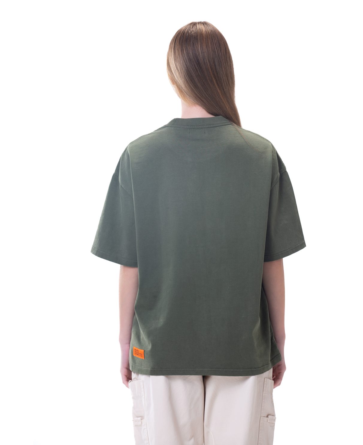 New washed T-shirt-Oily