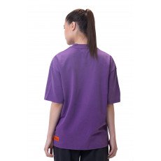 New washed T-shirt-purple