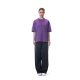 New washed T-shirt-purple